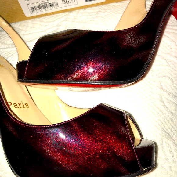 Christian Louboutin Shoes - Louboutin N* Prive 120 Glittart